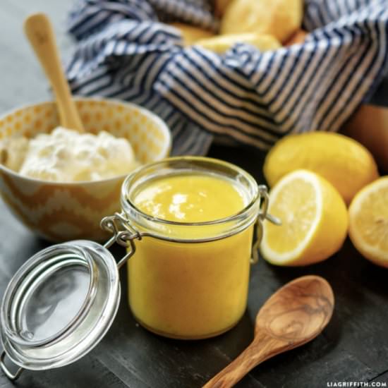 Simple Lemon Curd - Recipe photo by lia griffith