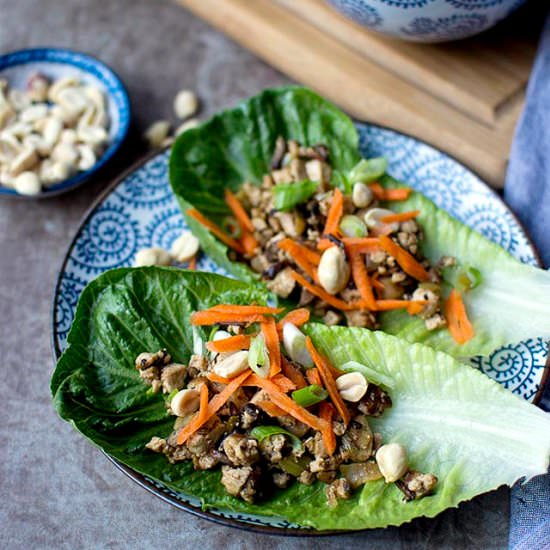 Tofu Lettuce Wraps - Recipe photo by Pavani