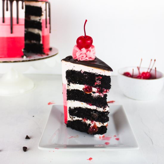 Cherry Garcia Cake - Recipe photo by Clairellyn