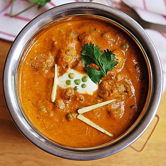 Matar Mushroom | Mushroom with Peas - Recipe photo by YourFoodFantasy