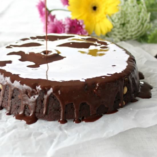 The Best Chocolate Brownie Cake - Recipe photo by berry sweet life