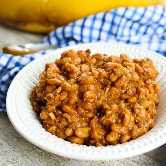 Homemade Baked Beans from Scratch - Recipe photo by Happy Healthy Mama