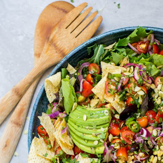 Taco Salad - Recipe photo by piloncilloyvainilla