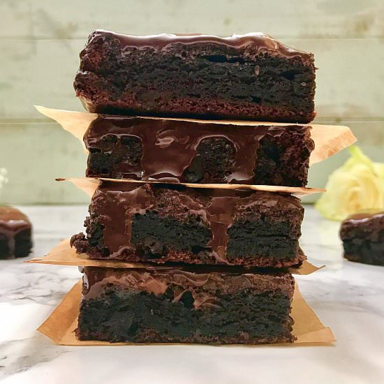 Paleo Triple Chocolate Brownies - Recipe photo by Justina Elumeze