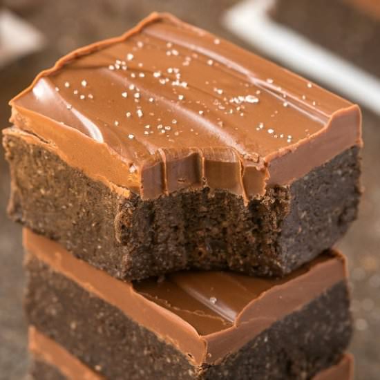 No Bake Sweet Potato Brownies - Recipe photo by thebigmansworld