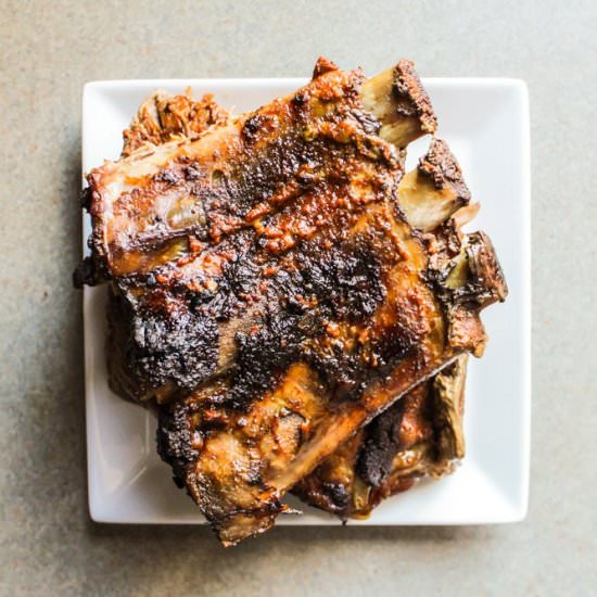 Slow Cooked Ribs with a Spice Rub - Recipe photo by Lisa G Cooks