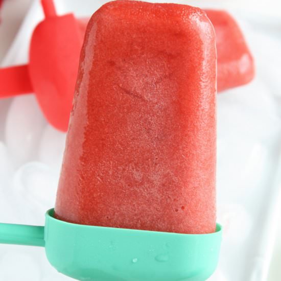 Strawberry Popsicle - Recipe photo by sandhiya