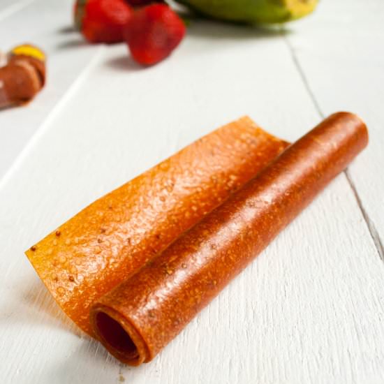 Papaya Mango Strawberry Rollups - Recipe photo by Foodwhine