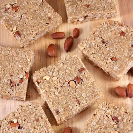 Toasted Coconut Granola Bars - Recipe photo by TheToastyKitchen