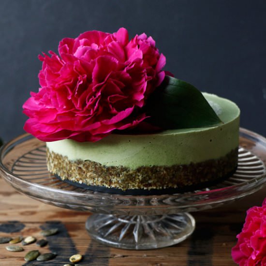 Nettle Vegan Cheesecake - Recipe photo by nirvanacakery