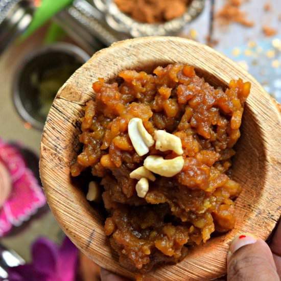 Pineapple Sweet Pongal - Recipe photo by Cookilicious