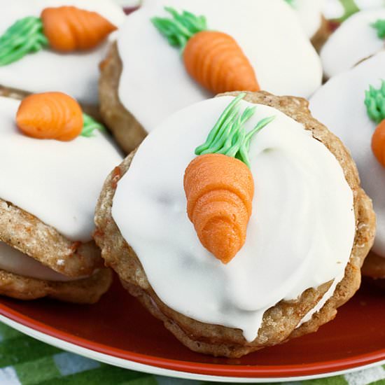Carrot Cake Cookies - Recipe photo by Cakewhiz