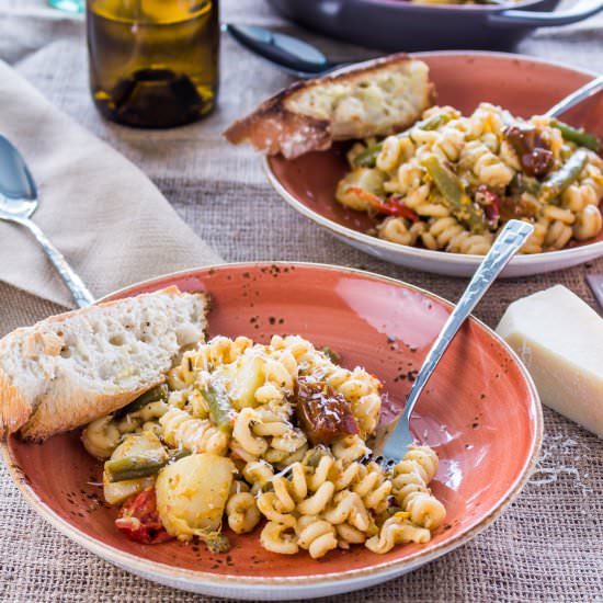 Artichoke Lemon Pesto Pasta Salad - Recipe photo by Spoonabilities