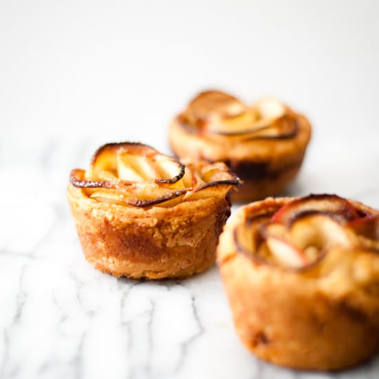 Apple Rose Tarts - Recipe photo by kumquat
