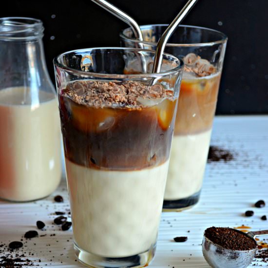 Vietnamese Cold Coffee with Folgers - Recipe photo by Cookilicious