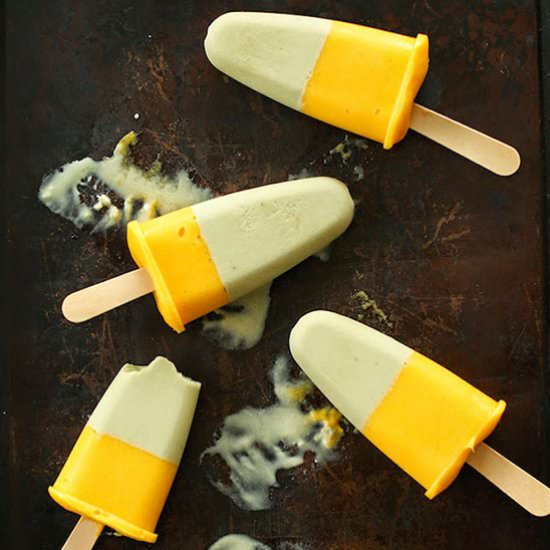 Perfect Mango Green Tea Popsicles - Recipe photo by ArtisticOdyssey