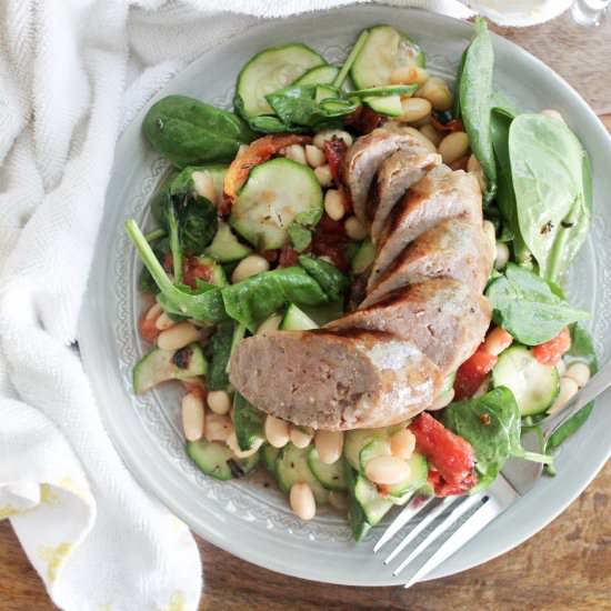 Marinated Zucchini and White Beans - Recipe photo by FunnyLoveLindsay