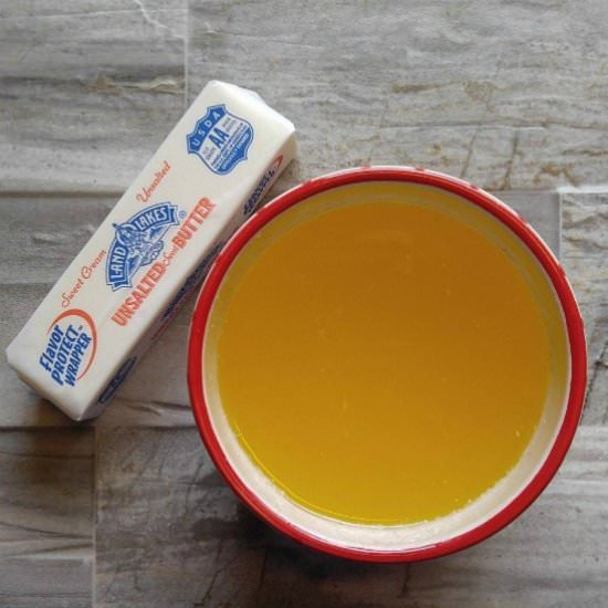 Clarified butter - Recipe photo by thegardeningcook
