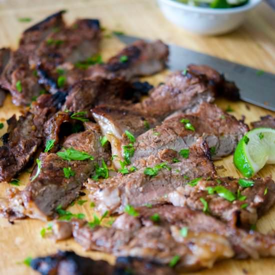Cajun Lime Rib Eye - Recipe photo by Carries Experimental Kitchen