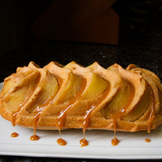 Swirled Apple Vanilla Bean Cake - Recipe photo by TheKitchenWhisperer