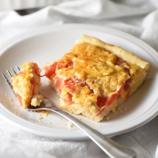 Cheesy Tomato Biscuit Casserole - Recipe photo by bellyfull