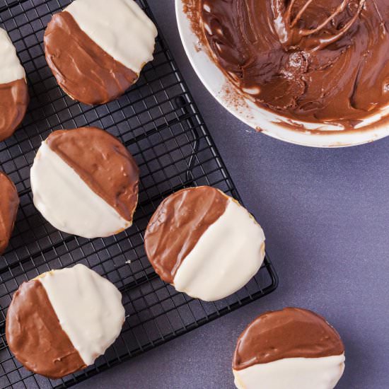 Black and White Cookies - Recipe photo by TaraMar