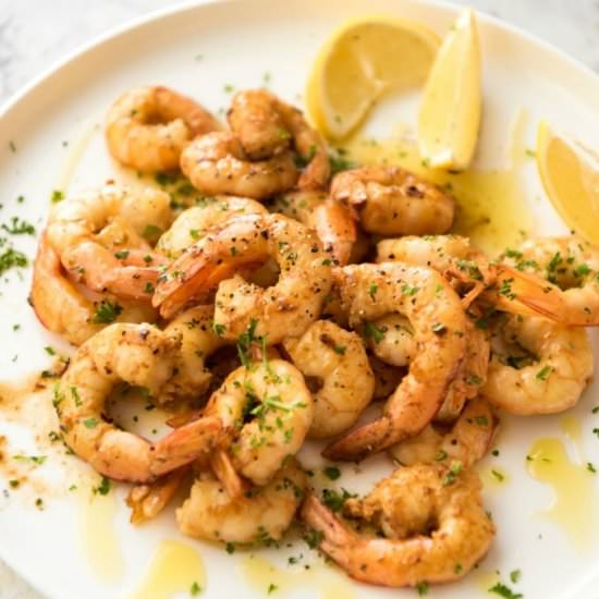 Garlic Prawns - Recipe photo by RecipeTin Eats