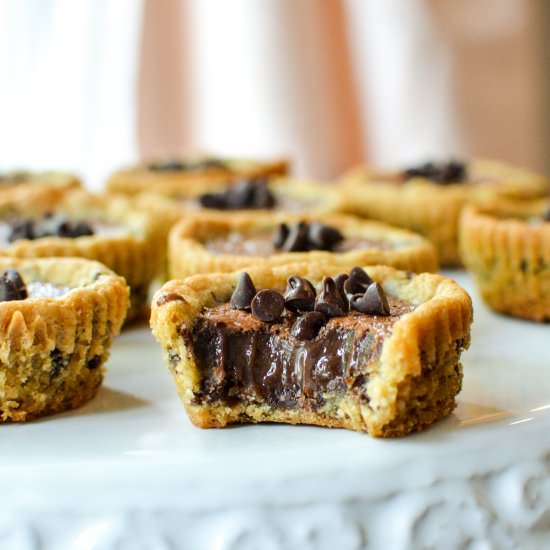 Fudge Filled Cookie Cups - Recipe photo by kristinkitchen