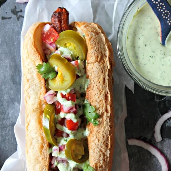Tex-Mex "Carrot Dogs" - Recipe photo by thekitchenprep