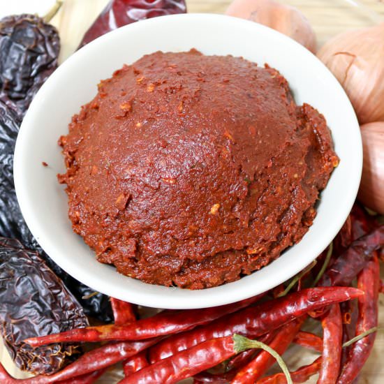 Thai Red Curry Paste - Recipe photo by Spoon Fork Heart
