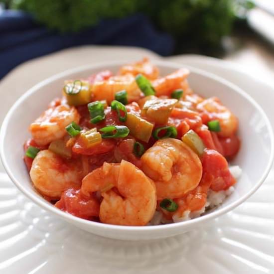 Shrimp Creole For One - Recipe photo by One Dish Kitchen