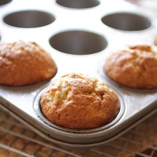 Small Batch Banana Muffins - Recipe photo by One Dish Kitchen