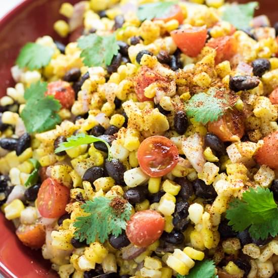 Corn & Black Bean Salad - Recipe photo by TheSaltyMarshmallow