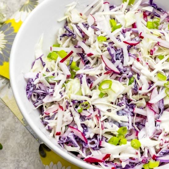 Easy Low Carb Cole Slaw - Recipe photo by MelissaPotvin