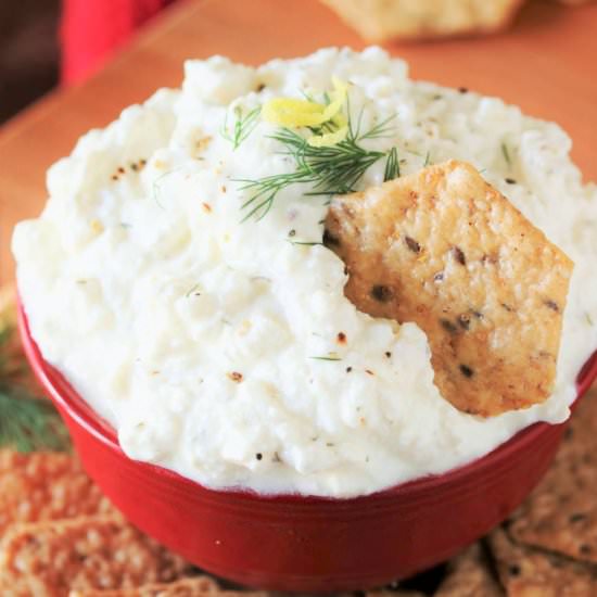 Creamy Feta Dip - Recipe photo by thekitchenismyplayground