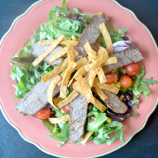 Southwest Steak Salad - Recipe photo by sammijean06