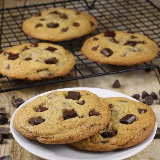 Bakery Style Chocolate Chunk Cookie - Recipe photo by TheToastyKitchen