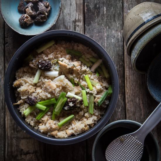 One Pot Miso Chicken Rice - Recipe photo by WhatToCookToday