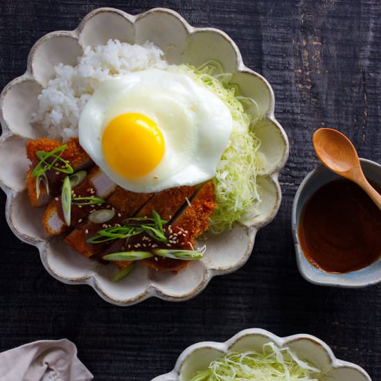 Miso Katsu Rice Bowl - Recipe photo by ricewitheverything