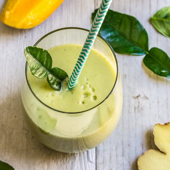 Coconut kaffir lime cooler - Recipe photo by viktoriastable