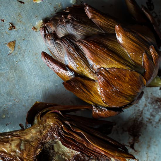How to Roast an Artichoke? - Recipe photo by thewhiteradish