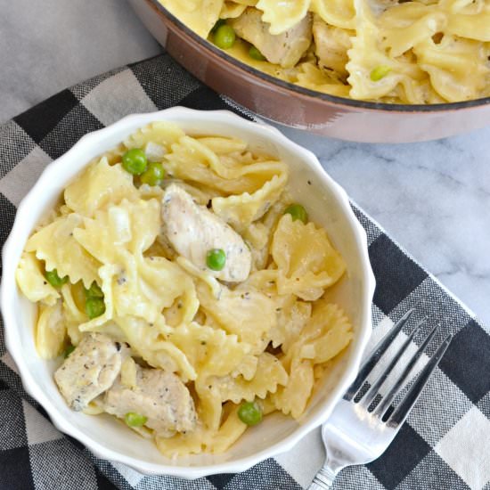 Creamy Lemon & Chicken Pasta - Recipe photo by loveandfoodforeva