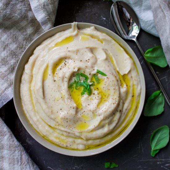 Creamy Mashed Cauliflower - Recipe photo by cleaneatinggoddess