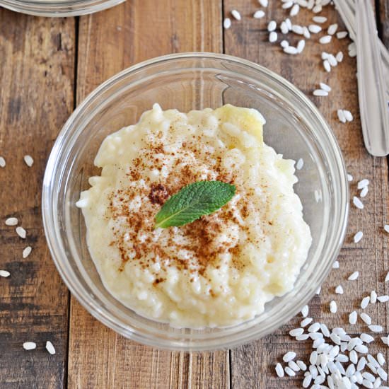 Spanish Rice Pudding - Recipe photo by Spain on a Fork
