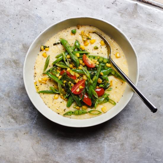 Farmers' Market Polenta - Recipe photo by withfoodandlove