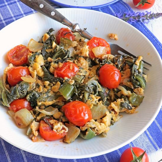 Sauteed Pickled Mustard Greens - Recipe photo by foxy folksy