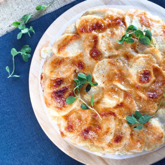 Perfect Creamy Scalloped Potatoes - Recipe photo by ItalianRecipeBook