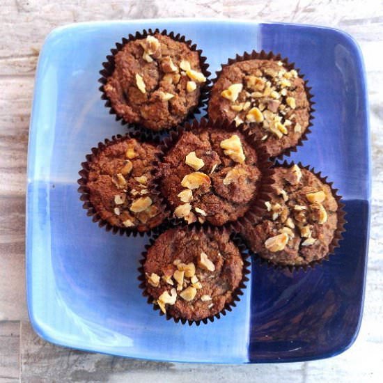 Paleo Banana Nut Muffinx - Recipe photo by thegardeningcook