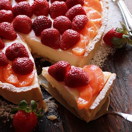 Fresh Fruit Tart with Pastry Cream - Recipe photo by Aliki_cy