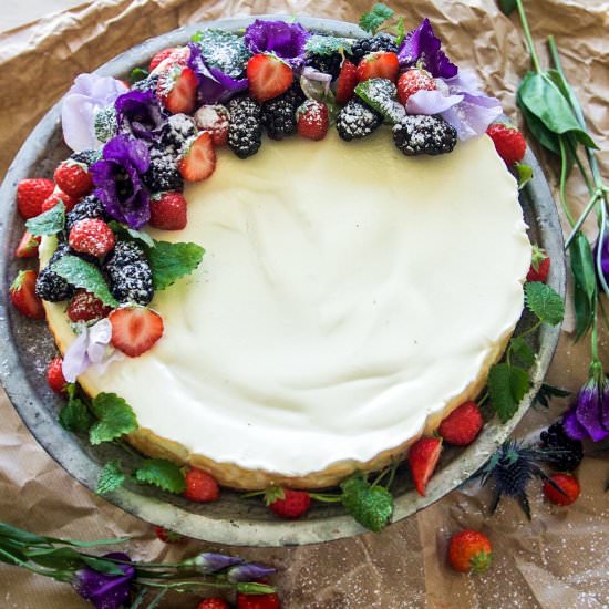 Creamy New York Cheesecake - Recipe photo by Caroline_Vass